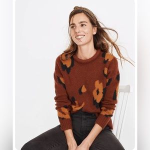 MADEWELL | leopard print sweater